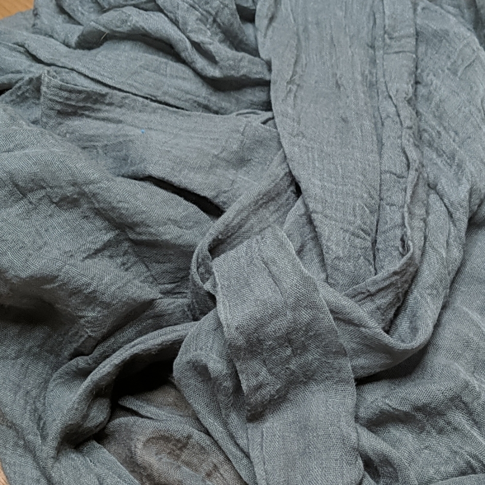 Gray Infinity Scarf - Picture 2 of 2
